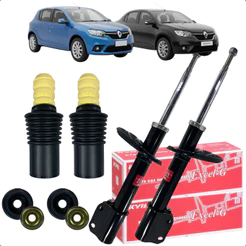 Kit Amortecedor Dianteiro KYB Logan Sandero 1.0 2014 2020