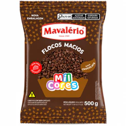 Flocos Macios Chocolate 500g Mavalério