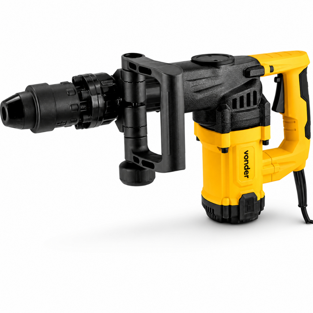 Martelo Rompedor 1300W 15J MRV1315N 220V SDS Max com Maleta Vonder