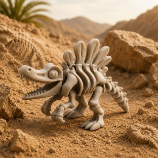 Espinossauro Dinossauro Articulado Brinquedo Fóssil Colecionável Animais Fidget Educativo Crianças