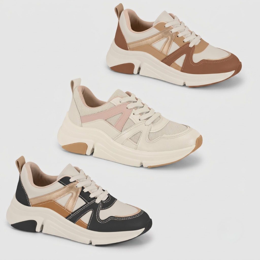 Tênis Modare UltraConforto Chunky Sneaker Feminino Confortável Leve Estiloso Cas