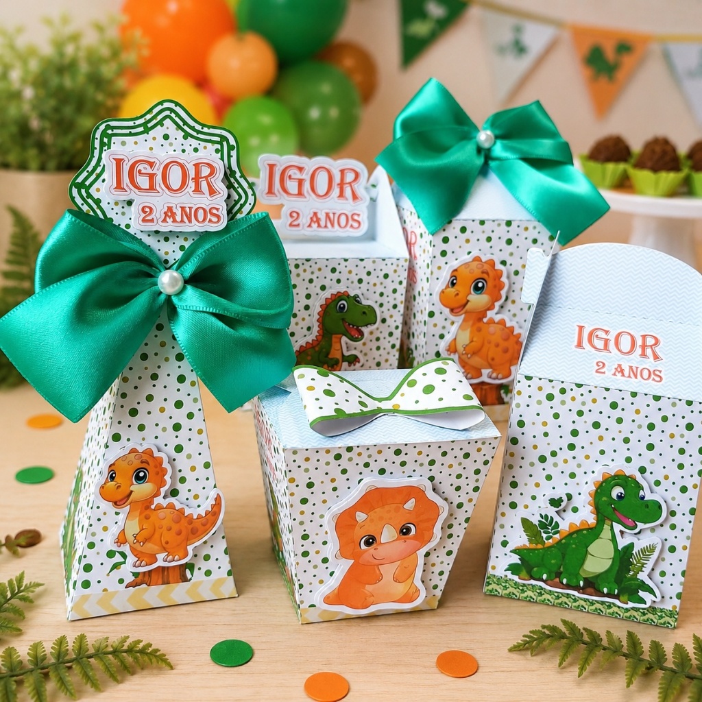 Kit Festa DINOSSAURO  Lembrancinha Aniversário Infantil
