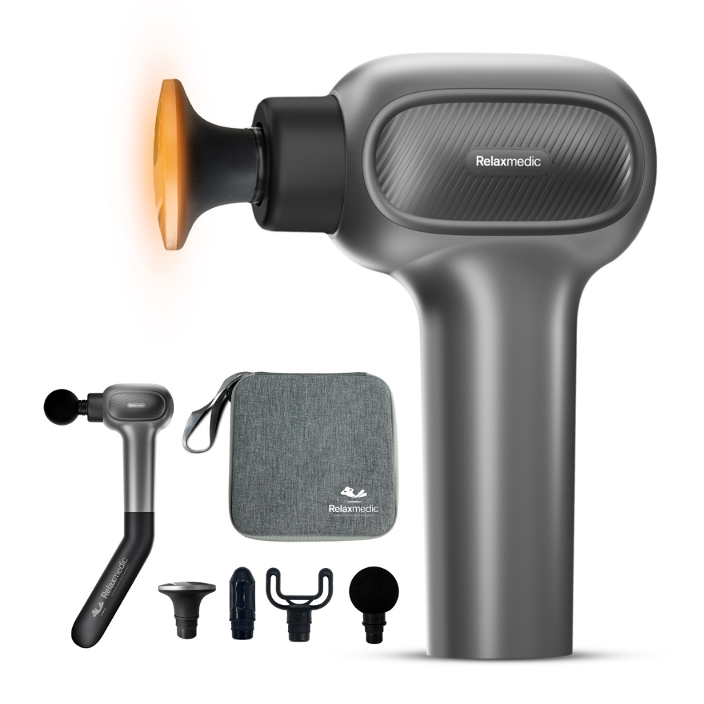 Pistola Massageadora Elétrica Deep Therapy Flex Relaxmedic