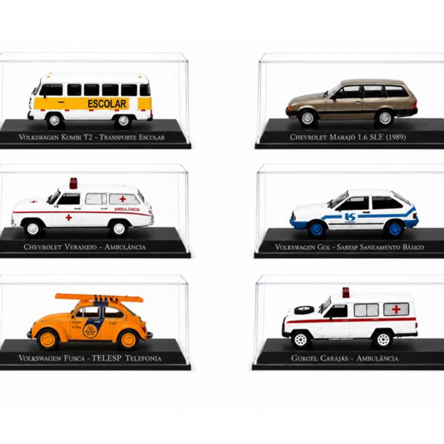 🚗 Miniaturas Veículos de Serviço Colecionáveis | Kombi, Veraneio, Gurgel, Gol Sabesp e Rota | Variações Raras