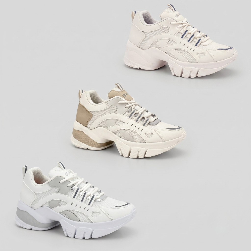 Tênis Feminino Ramarim Casual Conforto Esportivo Cores Claras