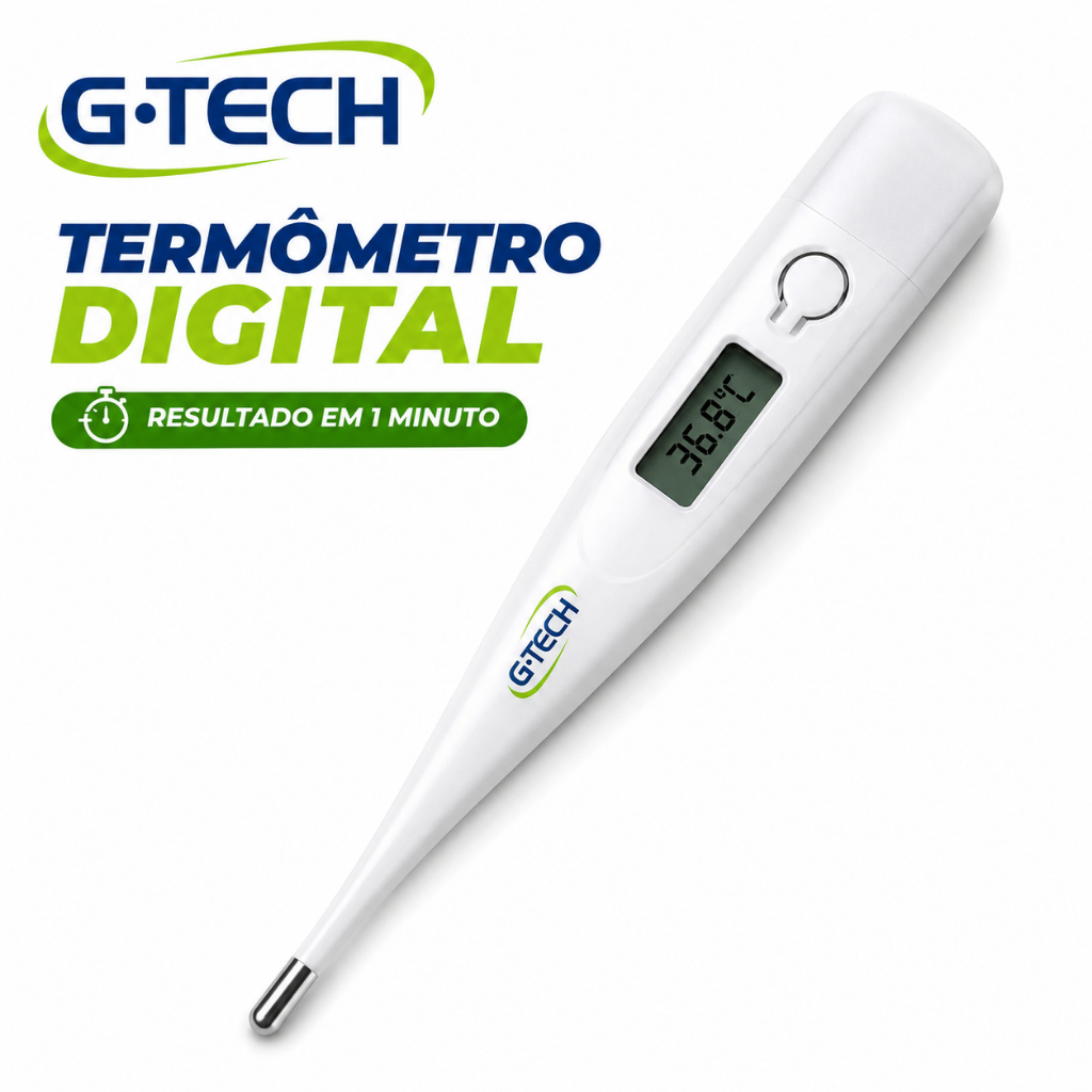 Termômetro Digital G-tech Branco