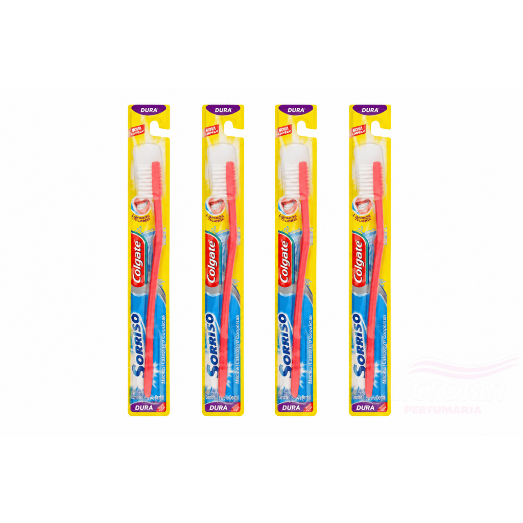 Escova Dental Dura Sorriso Original 04un (cores sortidas)