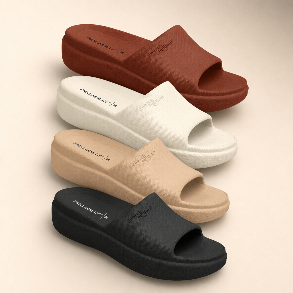 Chinelo Piccadilly Super Leve Marshmallow Nuvem Impacto Conforto