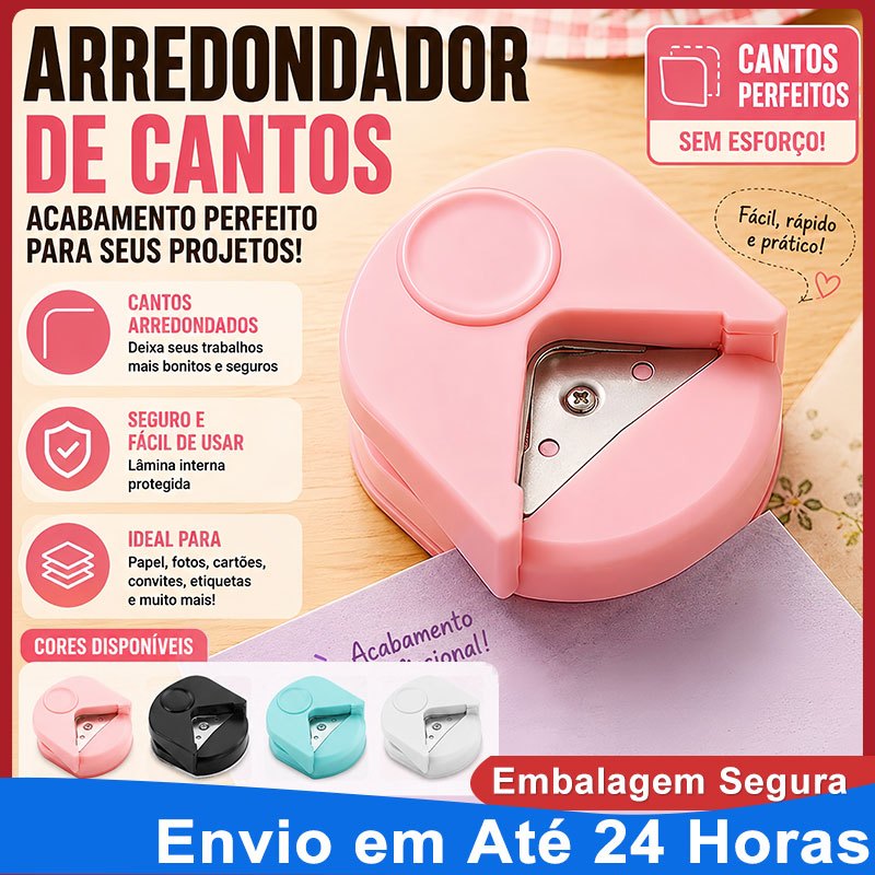 kit Mini Arredondador de Canto Portátil Cortador de fotos Ferramentas de artesanato Aparador papel