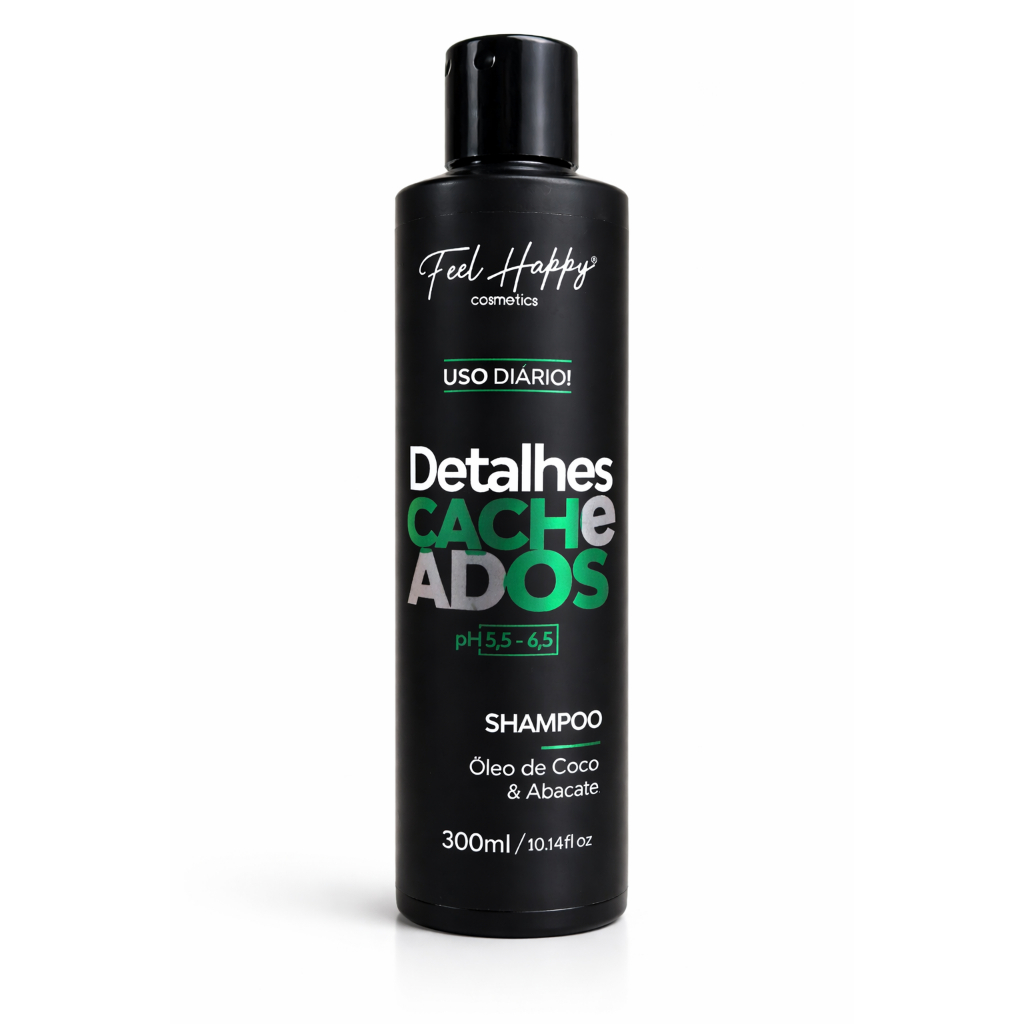 Shampoo Detalhes Cacheados 300ml Feel Happy