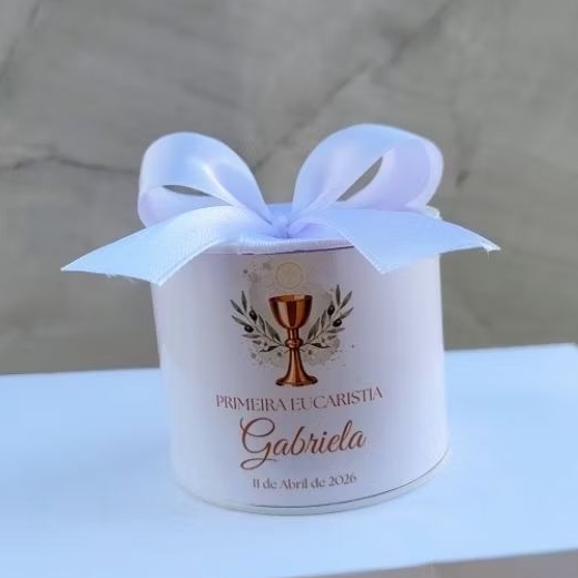 Kit Tubolatas personalizadas 5×6 - Lembrancinha  primeira eucaristia/batizado / chá de bebê / maternidade/diversos temas