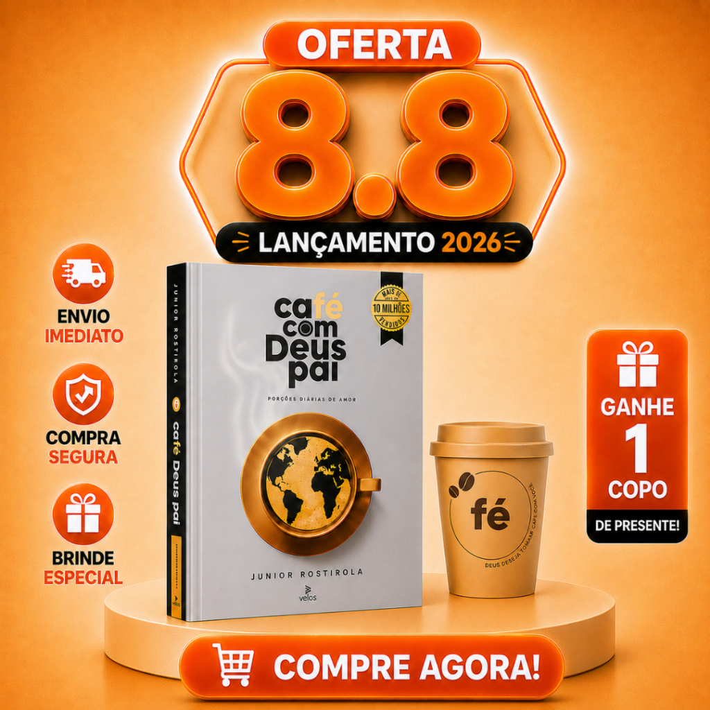 CAFÉ COM DEUS PAI 2026 + BRINDE COPO 250ML