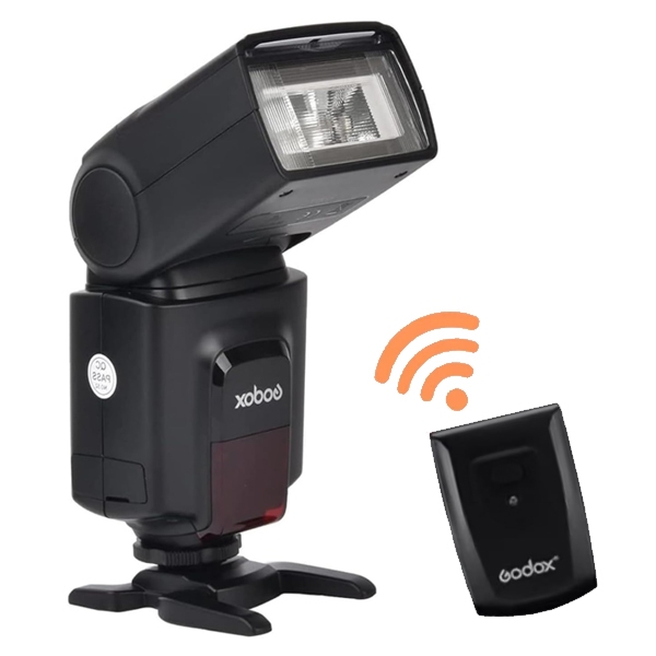 Flash Speedlite Godox Tt520 II Com Rádio Transmissor Incluso