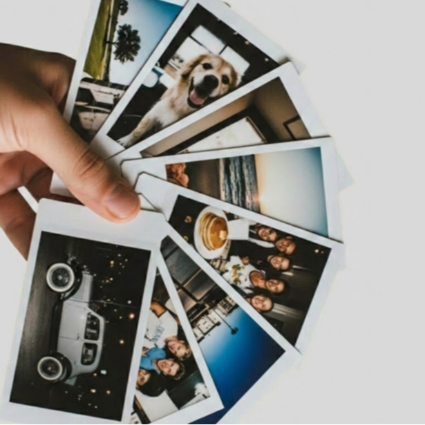 KIT ate 60 POLAROID | Cabe na capinha do Celular - Alta qualidade, não desbota