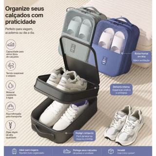 Organizador De Viagem Para Calçados Com Alça De Mão Multifuncional-P-599