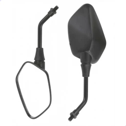 PAR ESPELHO RETROVISOR LENTE CONVEXO CB 300R 2009 ATÉ 2015 ROSCA HONDA