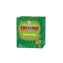 Chá Verde Twinings 20G Caixa Com 10 Sachês