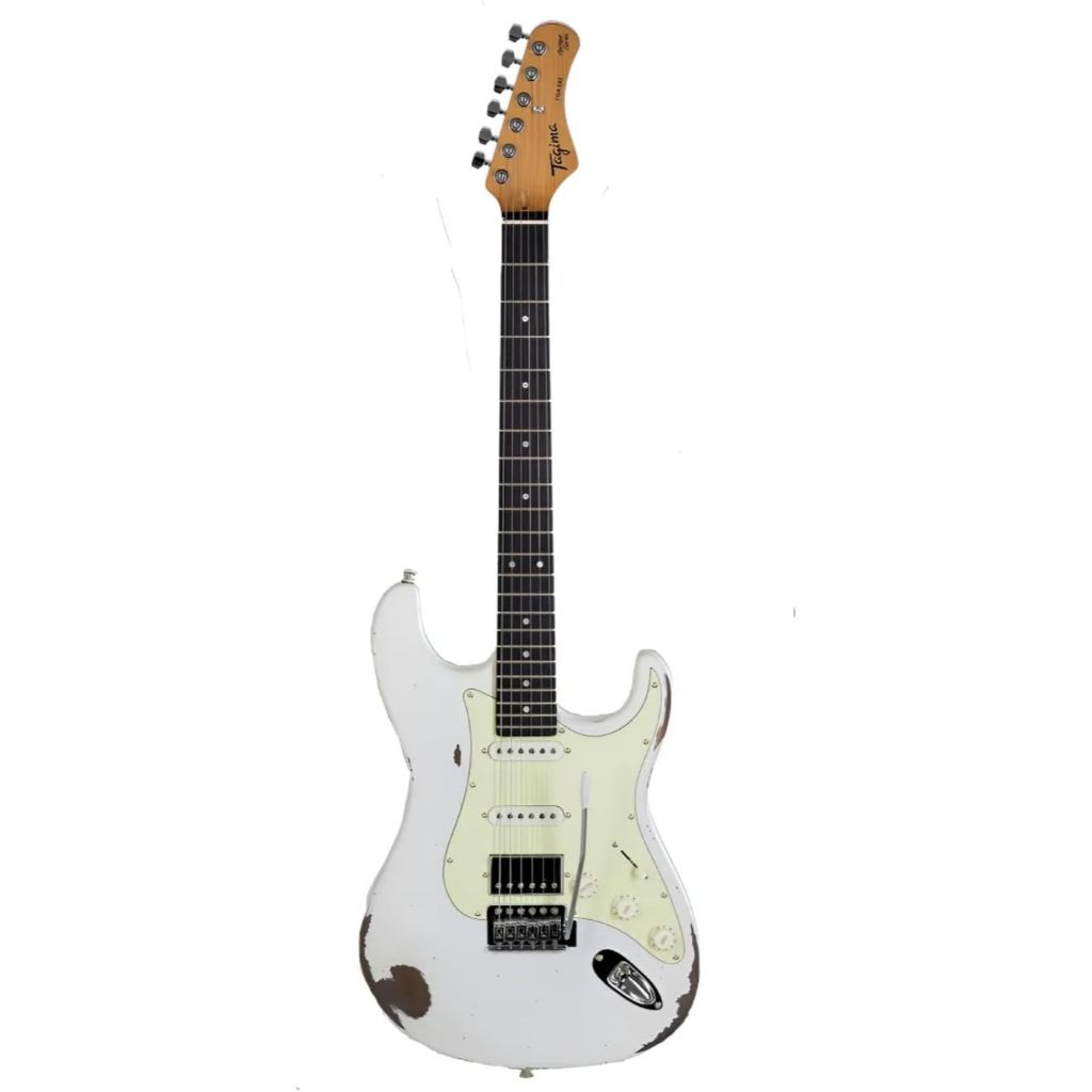 Guitarra tagima Tga-580 Off White OW Escala Escura Escudo MG 2s 1h