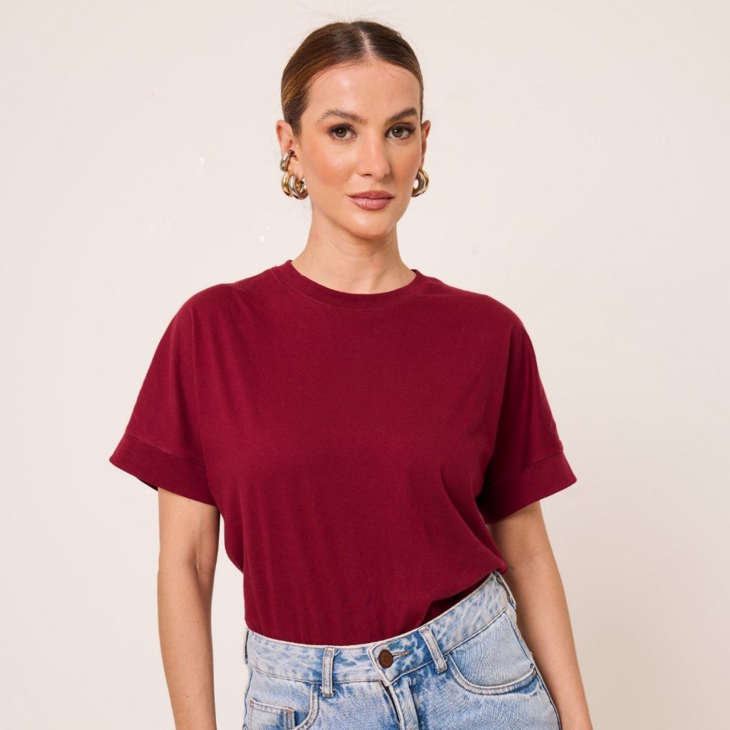 T-Shirts Essenciais em Algodão