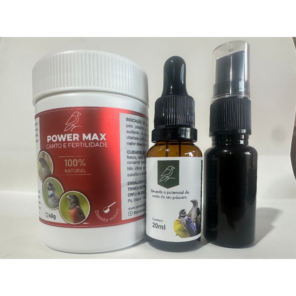 Fertiferol Maxx ( Canto e Fertilidade ) + Indutor de Canto 20ml (Nova embalagem)