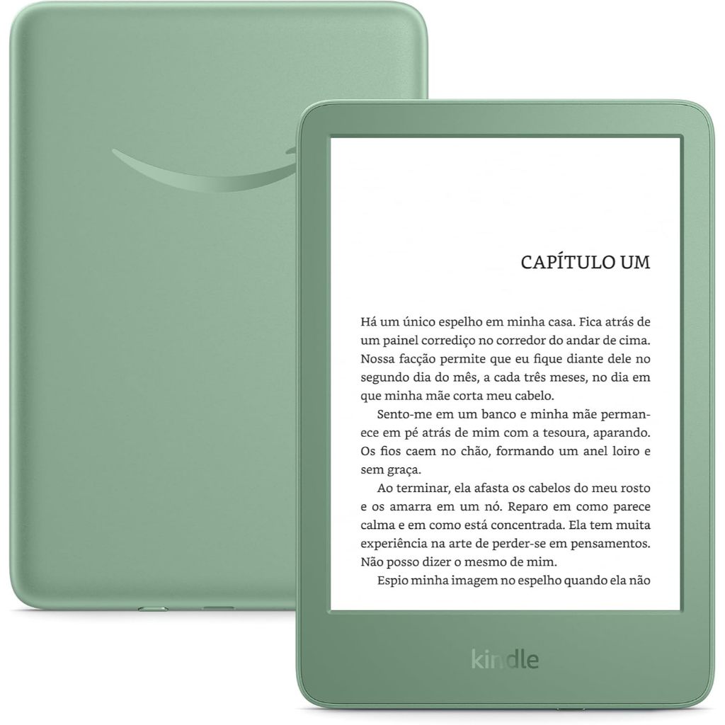 E-Reader Kindle 11a Geração Amazon com 16GB, Luz integrada e Wi-Fi - Verde