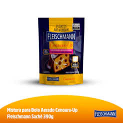 Fleischmann Mistura Para Bolo Aerado Cenoura-Up Sachê 390G