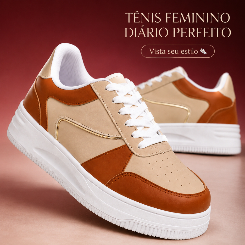 Tenis Minimalista Feminino Delicado | Cores Lindas e Materiais De Qualidade Premium | GARANTA JÁ