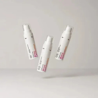 Kit Brow Lamination Glance Profissional 3 Passos 15g Sobrancelhas Brow Lift Alinhamento e Tratamento
