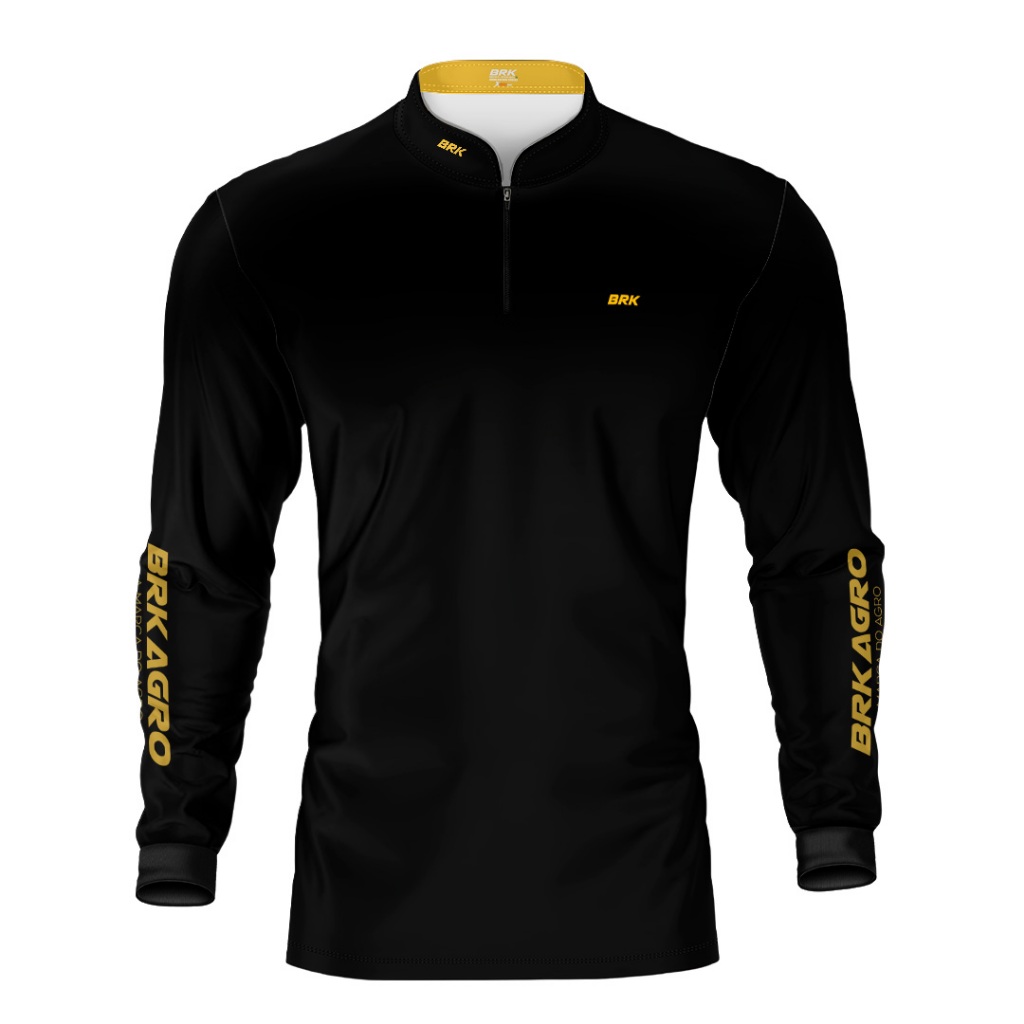 Camisa Camiseta Masculina Agro Brk Básica Diversas Estampas com Proteção Solar UV50+