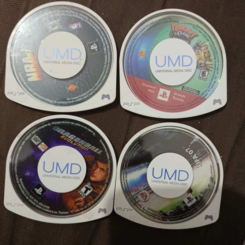 Jogos PSP apenas UMD