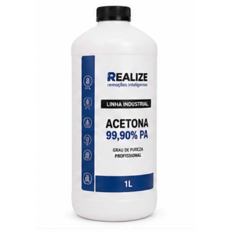 Removedor de Esmalte Acetona 99,99% PA