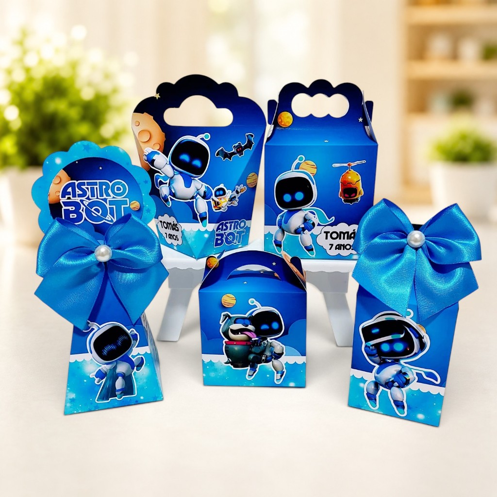 Kit 50 Caixinhas Personalizadas - ESCOLHA SEU TEMA - para Lembrancinha de Festa Infantil