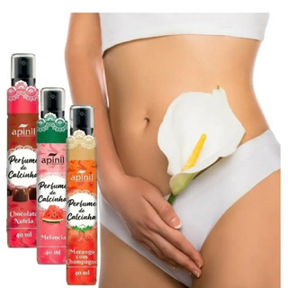 Perfume Íntimo Feminino 40ml para Calcinha Fragrância Marcante Perfumada