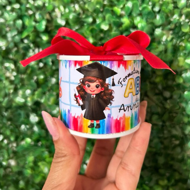 Tubolatas 5x6 ABC menina / Lembrancinha / Festa Infantil / Tubolata Personalizada / Maternidade / Nascimento