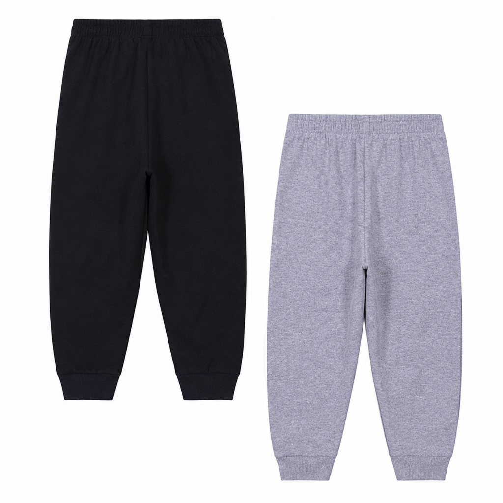 2 Calças Moletom Flanelado Peluciado Masculina ou Feminina Infantil Menino Ou Menina Roupas Criança de Frio Inverno