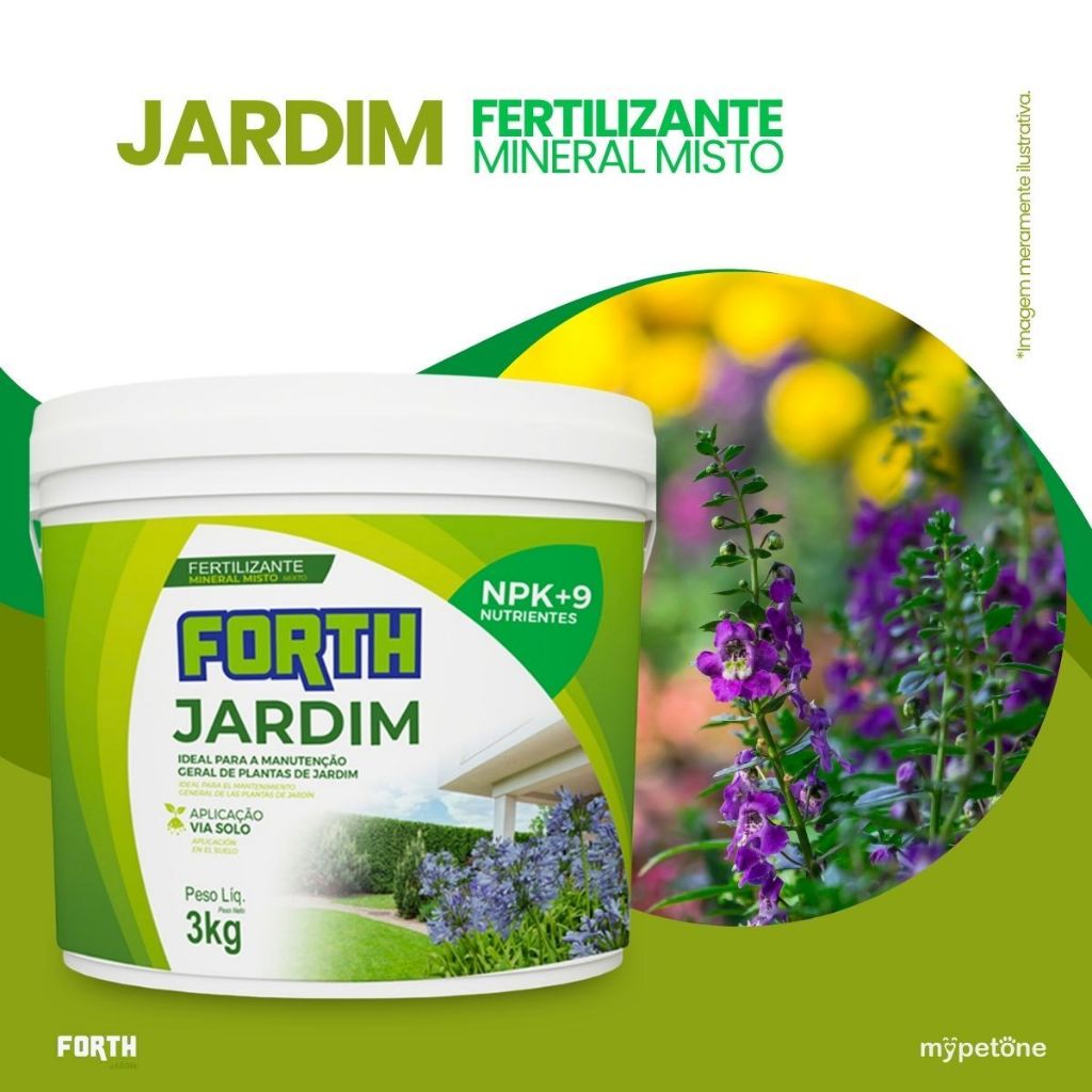 Forth Jardim Adubo Fertilizante - 3 Kg — imagem 2 de 2