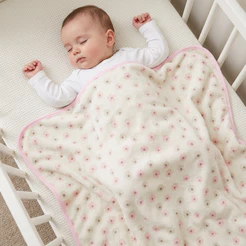 Cobertor Bebê Manta Infantil Menina Microfibra Antialérgico Toque Macio Promoção