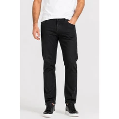 Calça Sarja Regular Básica Clássica Polo Wear Preto
