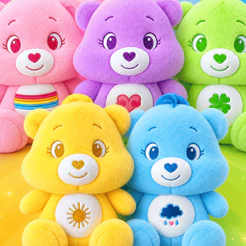 Kit Ursinhos Carinhosos Pelúcia 25cm Fofinho e super Macio 5 / 2 / unidade Todas as Cores Presente