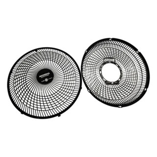 GRADE DIANTEIRA + TRASEIRA + HELICE VENTILADOR MONDIAL 30CM V-30 PRETO (Hélice Co Aléatoria)