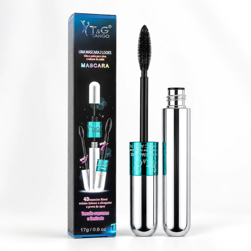 Mascara Rimel Tango 4d 2 Em 1 Alonga E Da Volume Prova D'água PA-7204 Recommend