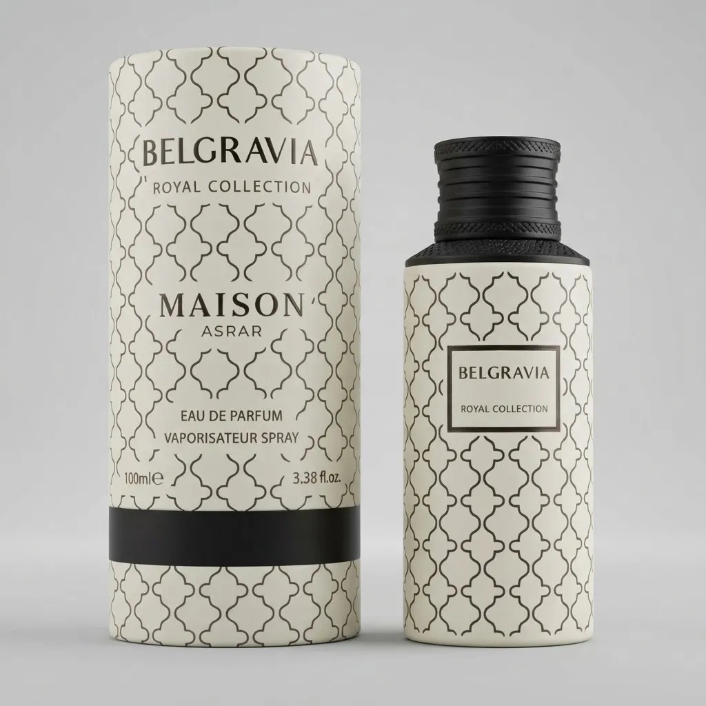 Perfume Árabe Belgravia Royal Collection Maison Asrar EDP 100ml Unissex Original Importado
