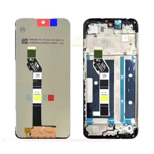 Tela Frontal Motorola Moto G05 Original Sem Aro e Com Aro  XT2431 / XT2433 / XT2