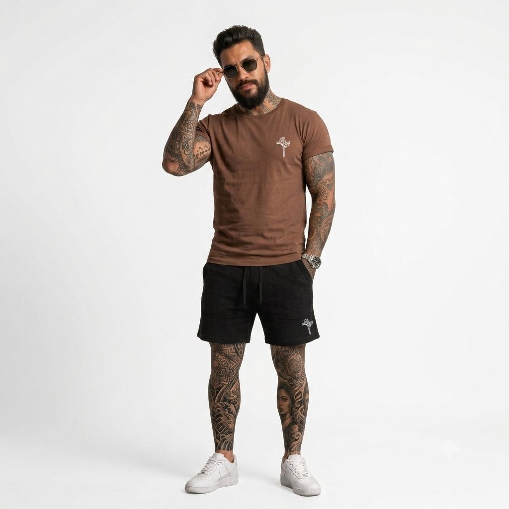 Conjunto Masculino Esportivo Academia Roupa Conjunto Streetwear Esportivo Confortável Academia Dia a Dia Cb-500