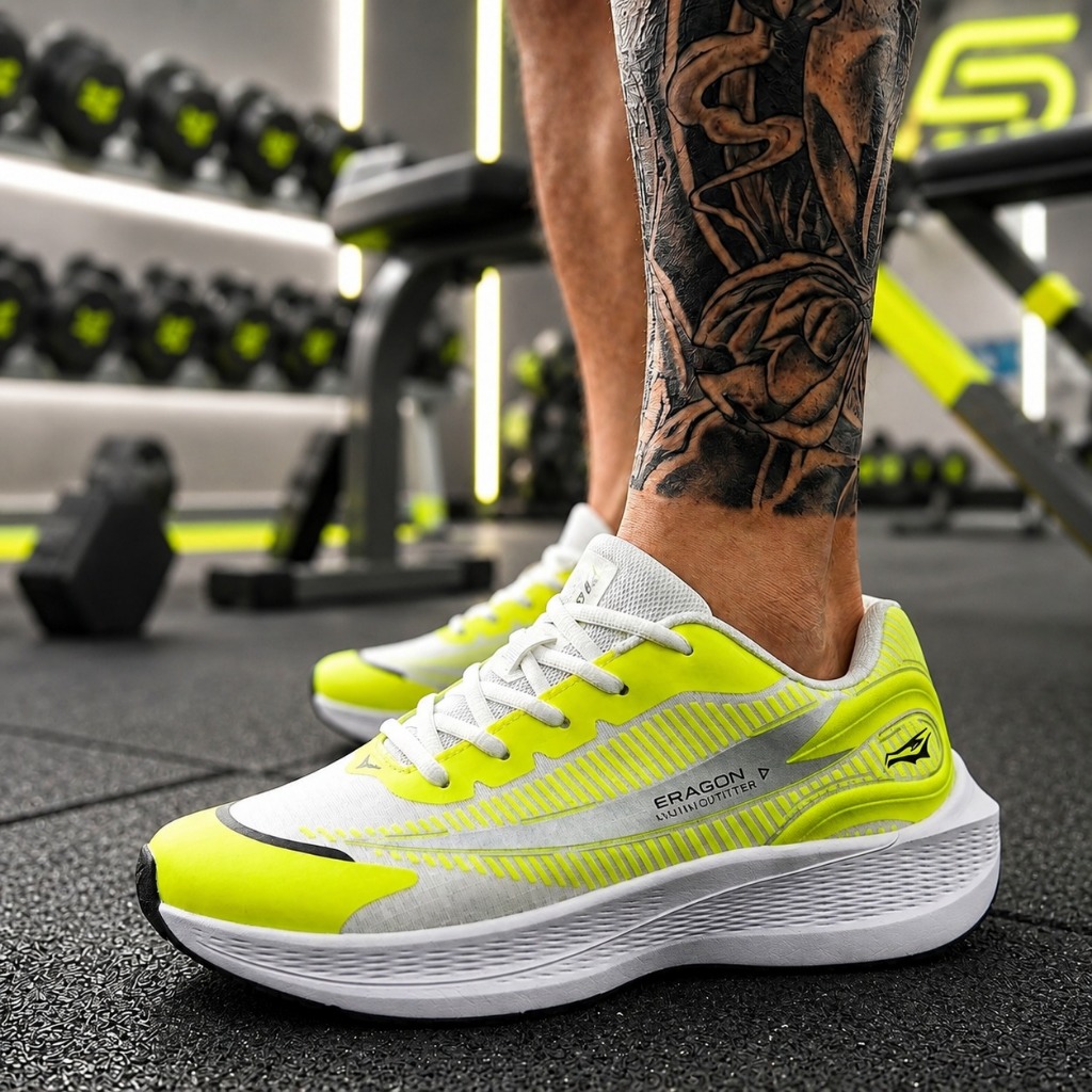 Tênis Masculino para Corrida Academia Caminhada Esportivo Leve Confortável Casual Streetwear