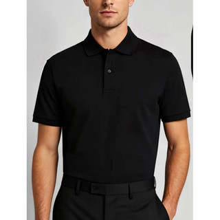 No.24 Camiseta Masculina Gola Polo Slim Confortável Dia a Dia Premium