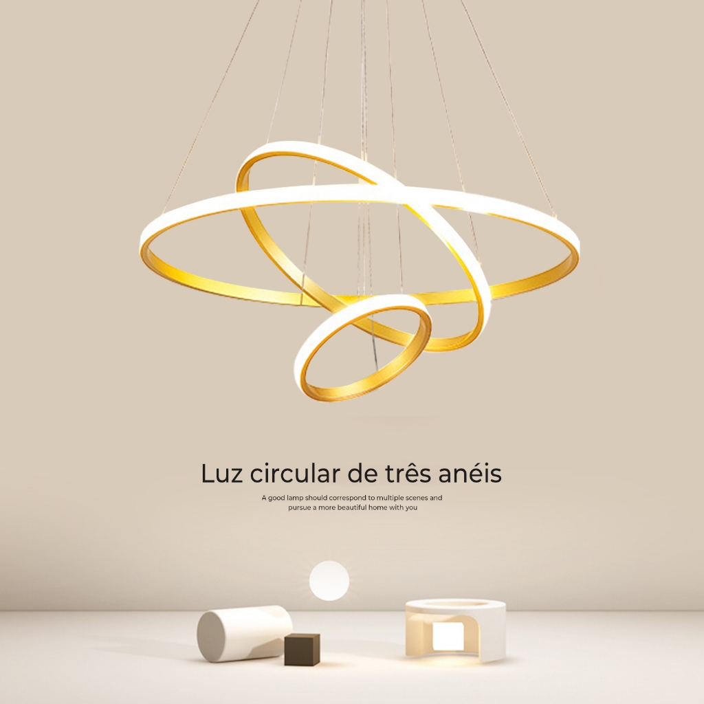 Lustre para sala Lustre Pendente Cozinha Luminária de Teto Led Nordic Moderno Decoração Para Sala