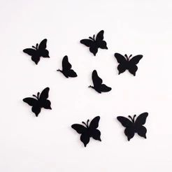 Aplique Borboleta Parede Decoração Quarto Sala Decorativo