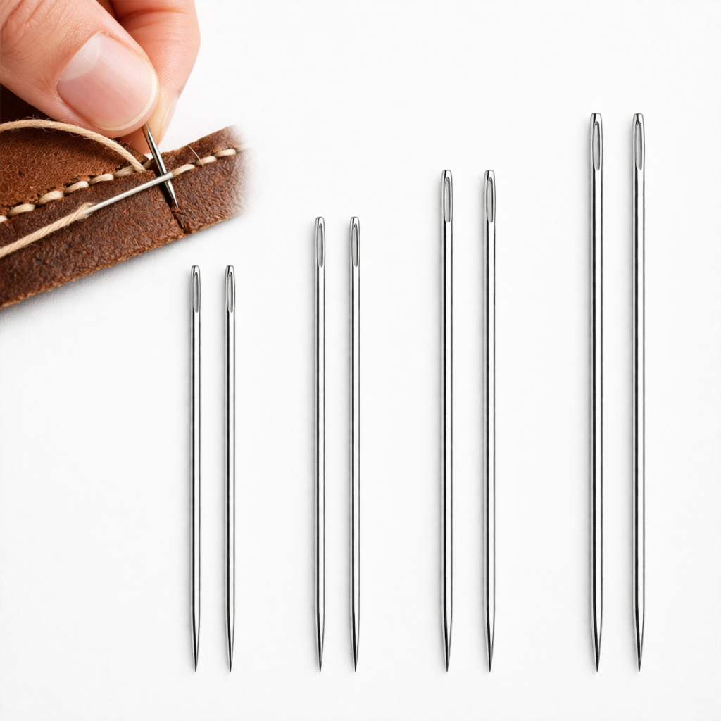 Kit 8 / 4 Agulha de mão Extra Longas Para Costurar Boneca 4 Medidas para Artesanato 4 Tamanhos