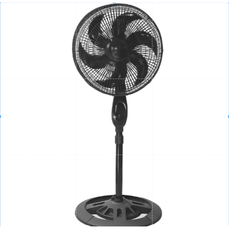 Ventilador De Coluna De Chão Turbo Vento Forte 3 Velocidades 110v/220v